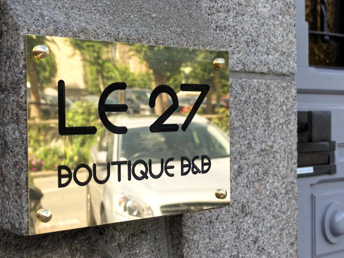 Le 27- Boutique B&B Dinan Buitenkant foto